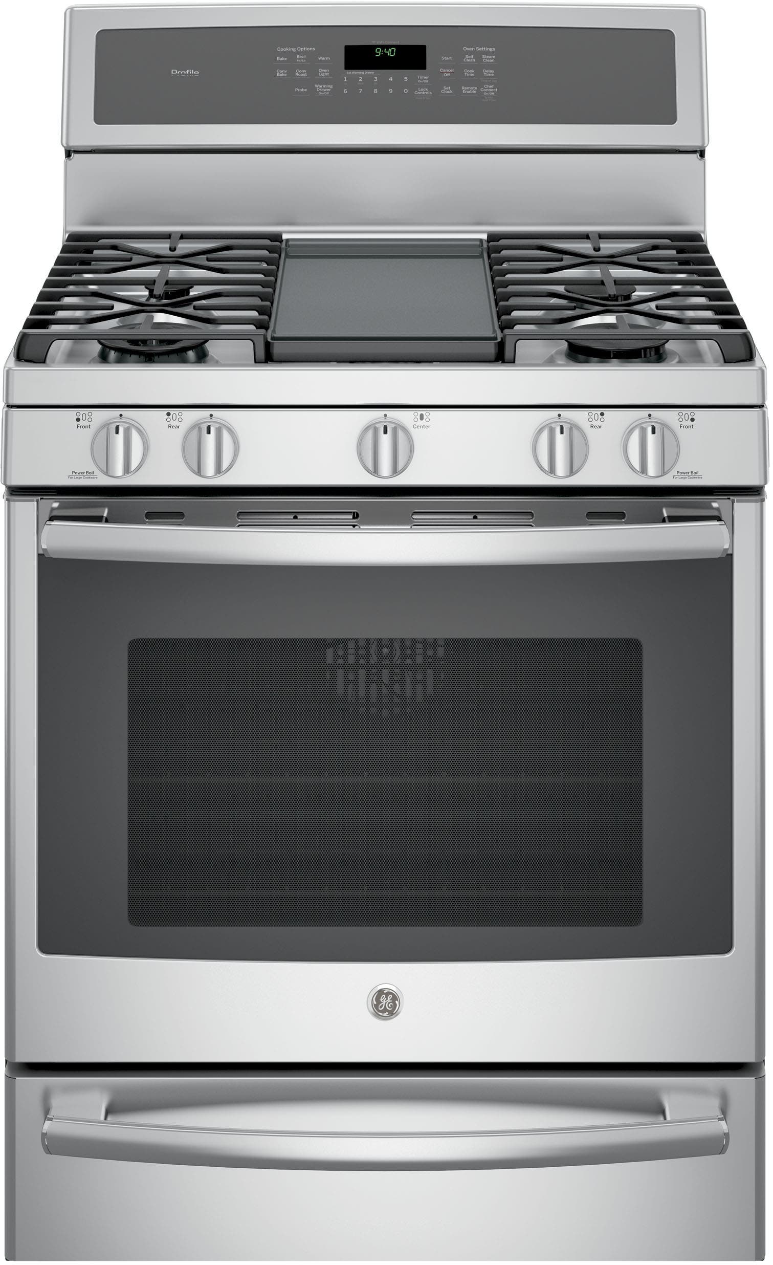 GE PGB940ZEJSS Stainless Steel, Stainless Steel Cooktop