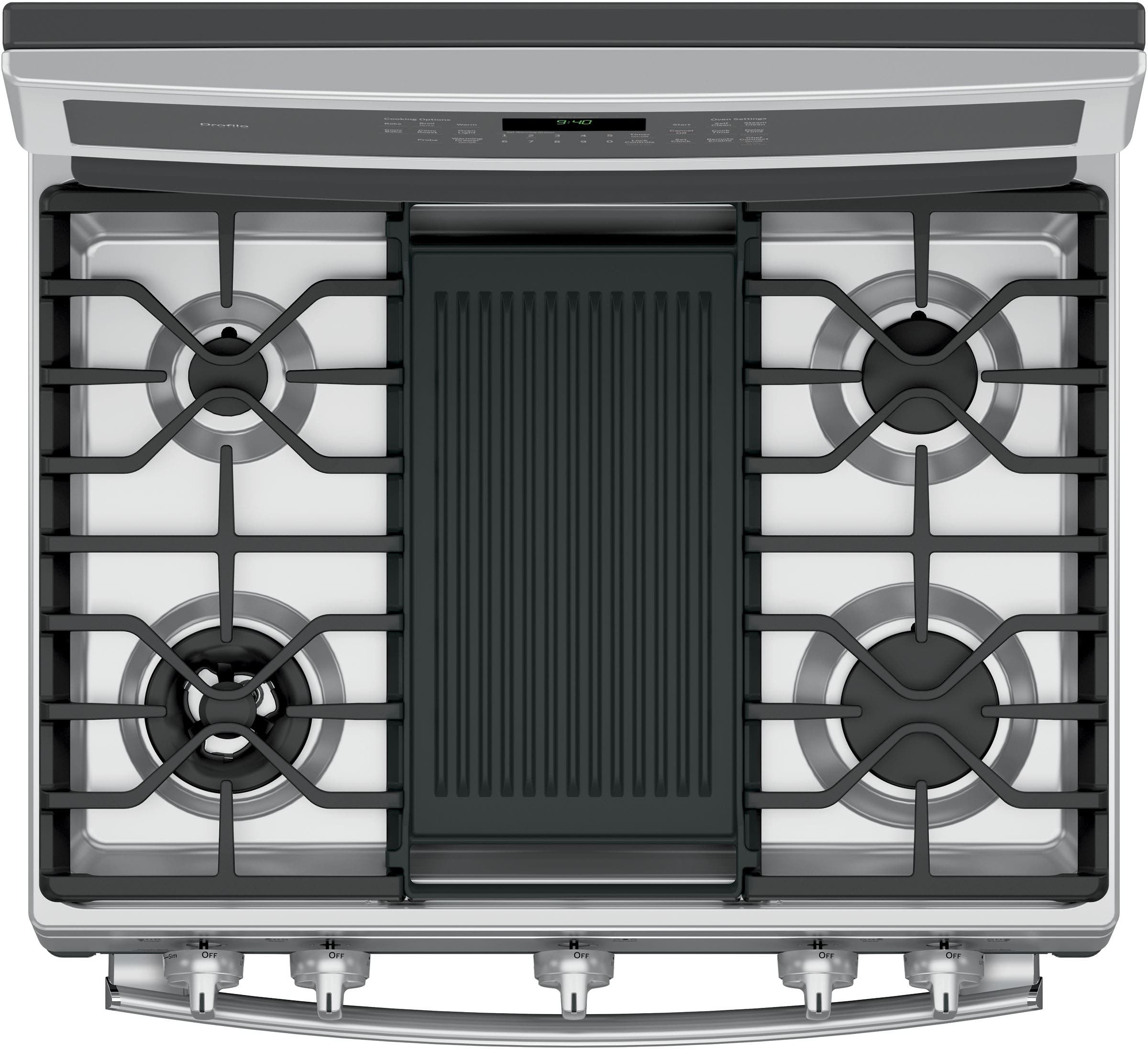 GE PGB940ZEJSS Stainless Steel, Stainless Steel Cooktop