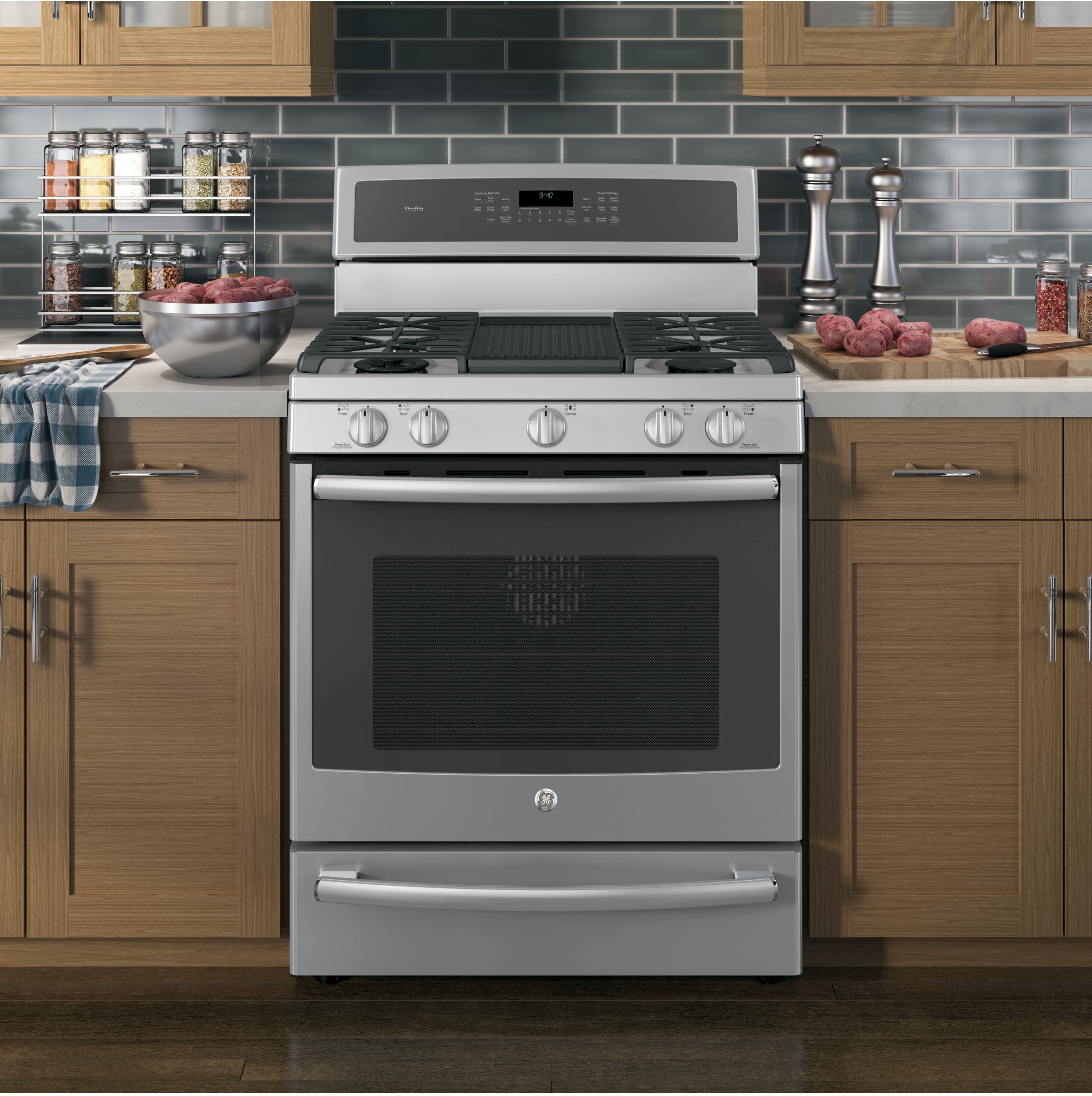 GE PGB940ZEJSS Stainless Steel, Stainless Steel Cooktop