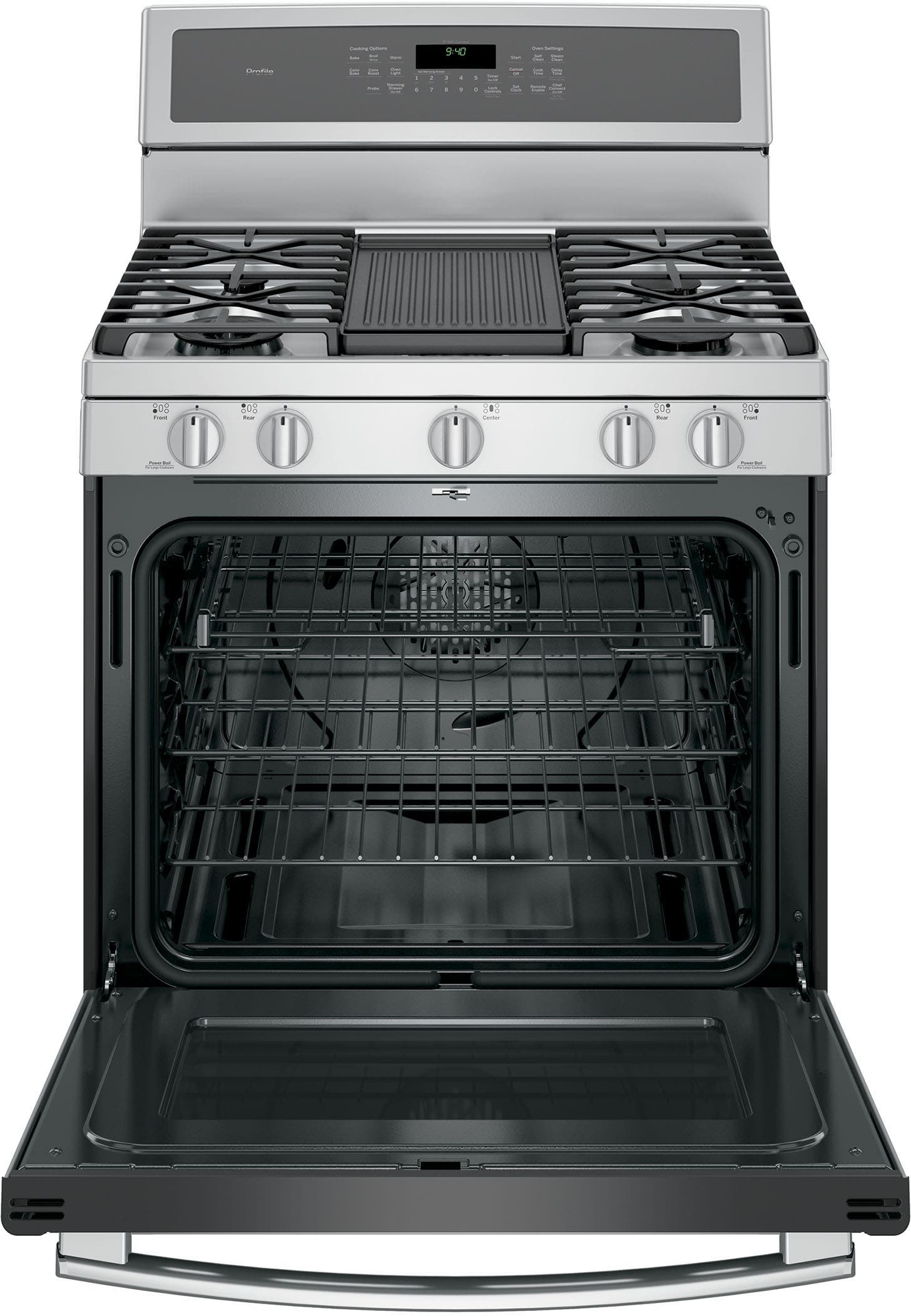 GE PGB940ZEJSS Stainless Steel, Stainless Steel Cooktop