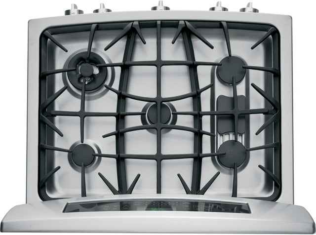 GE PGB945SEFSS 30" Freestanding Gas Range with 5 Sealed Burners, ...