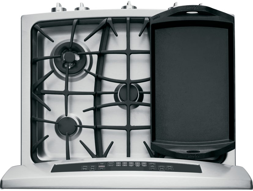 GE PGB945SEFSS 30" Freestanding Gas Range with 5 Sealed Burners, ...