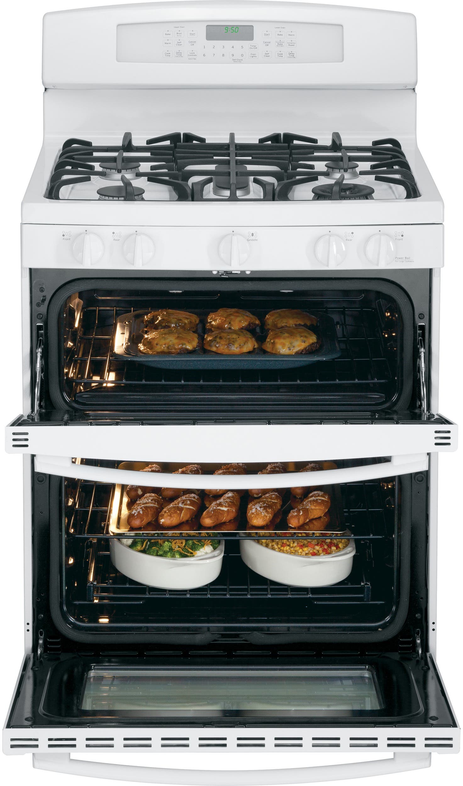 GE PGB950DEFWW White