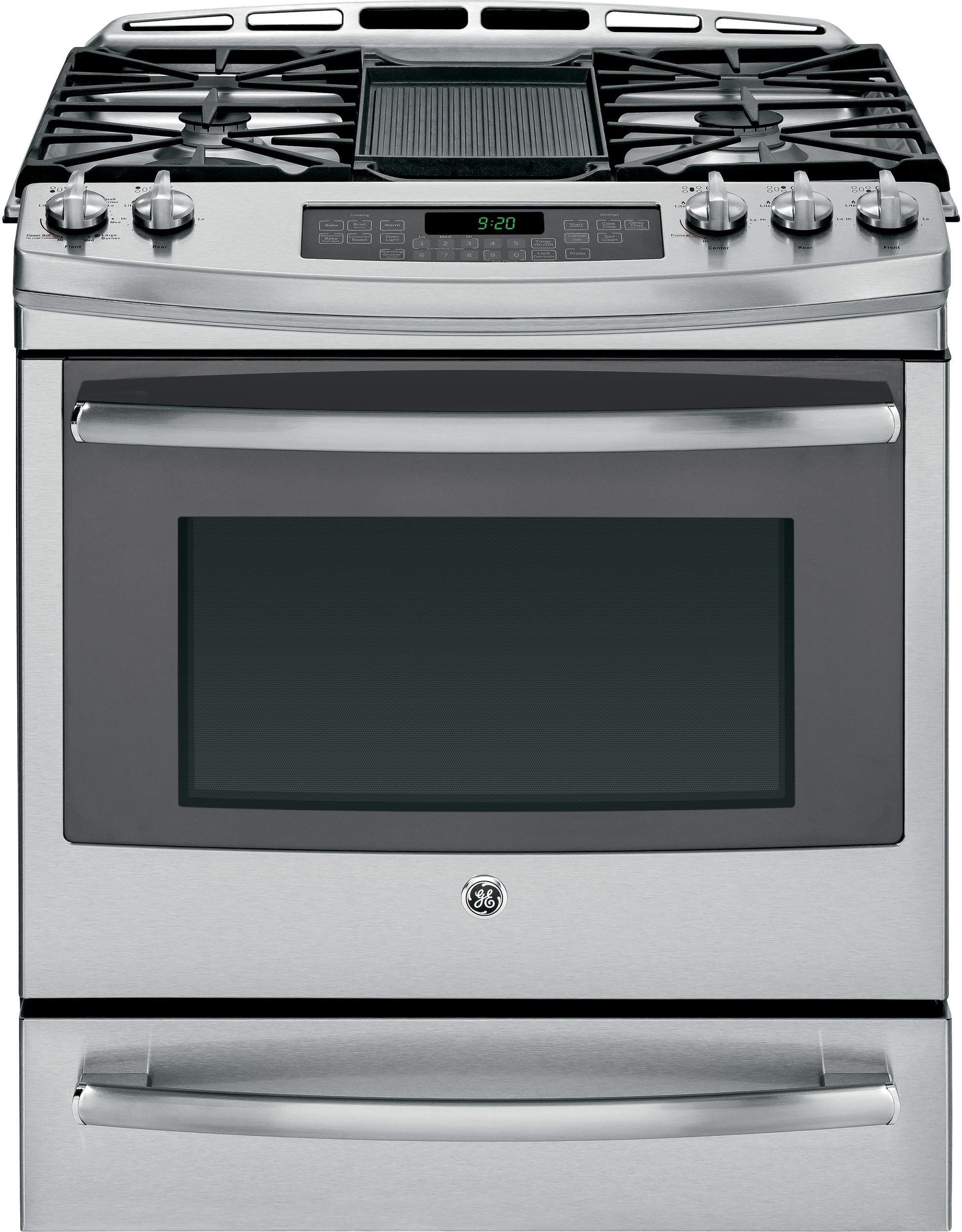 GE PGS920SEFSS Stainless Steel/gray