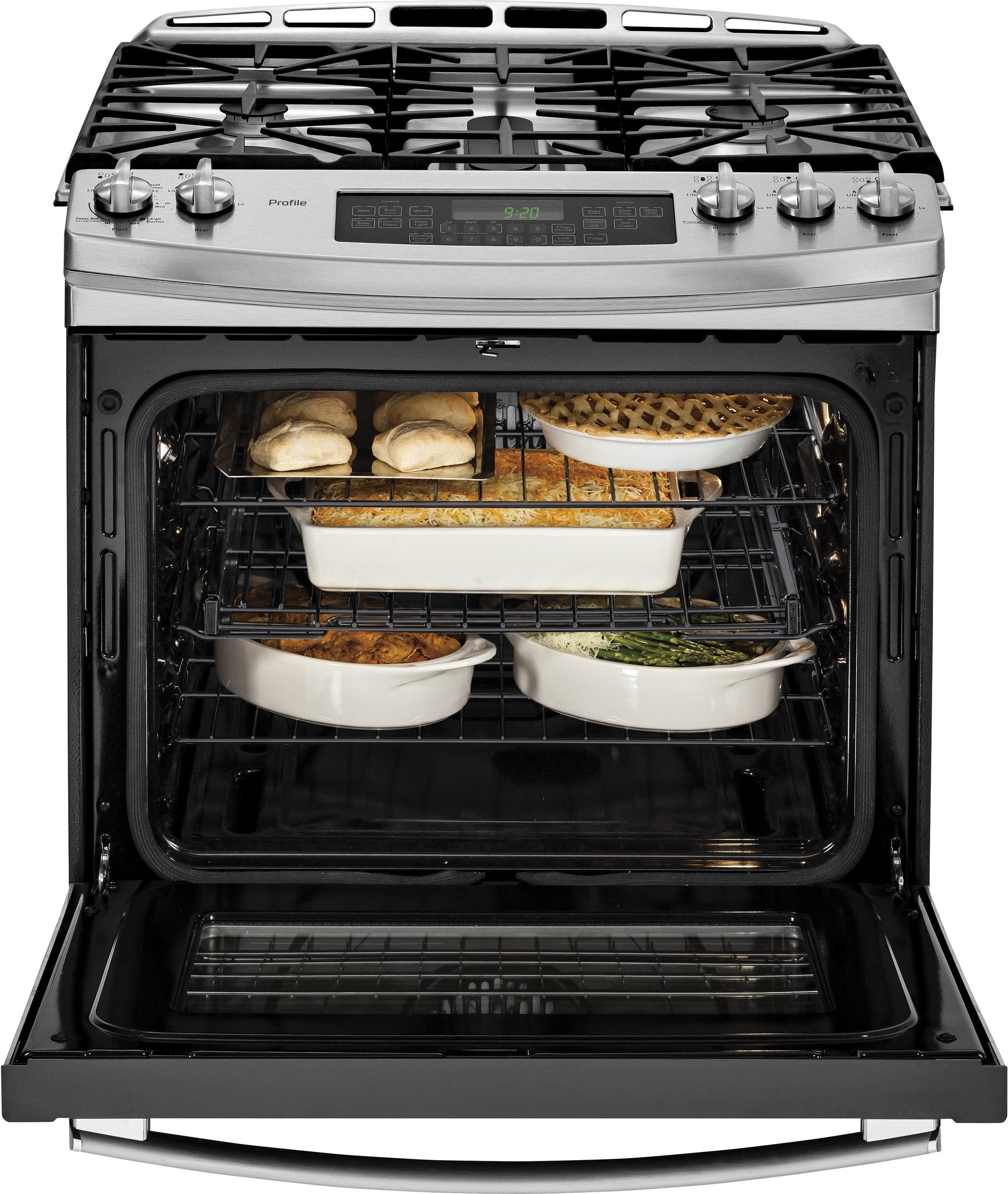 GE PGS920SEFSS Stainless Steel/gray
