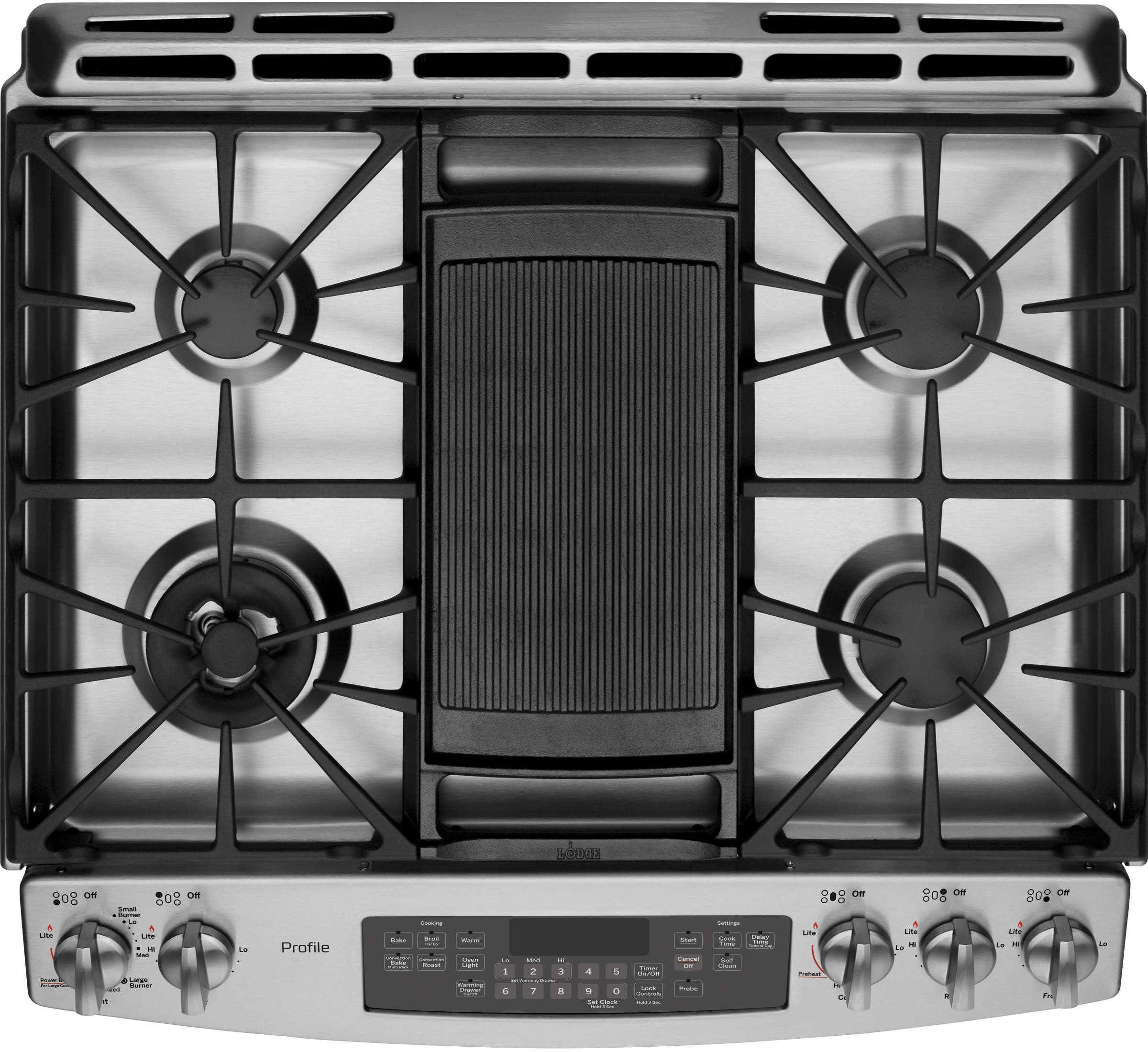 GE PGS920SEFSS Stainless Steel/gray