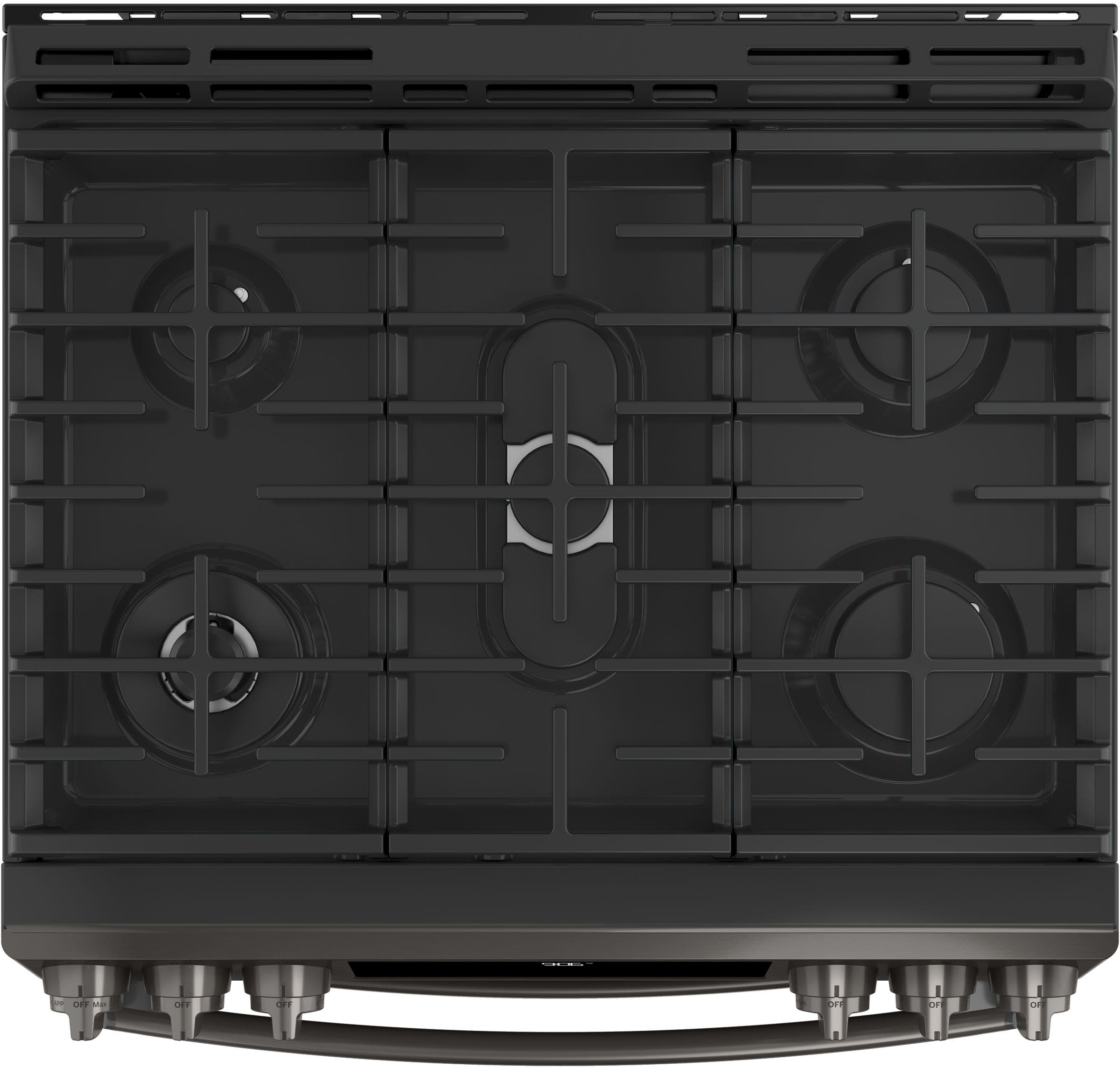 GE PGS960BELTS Black Stainless