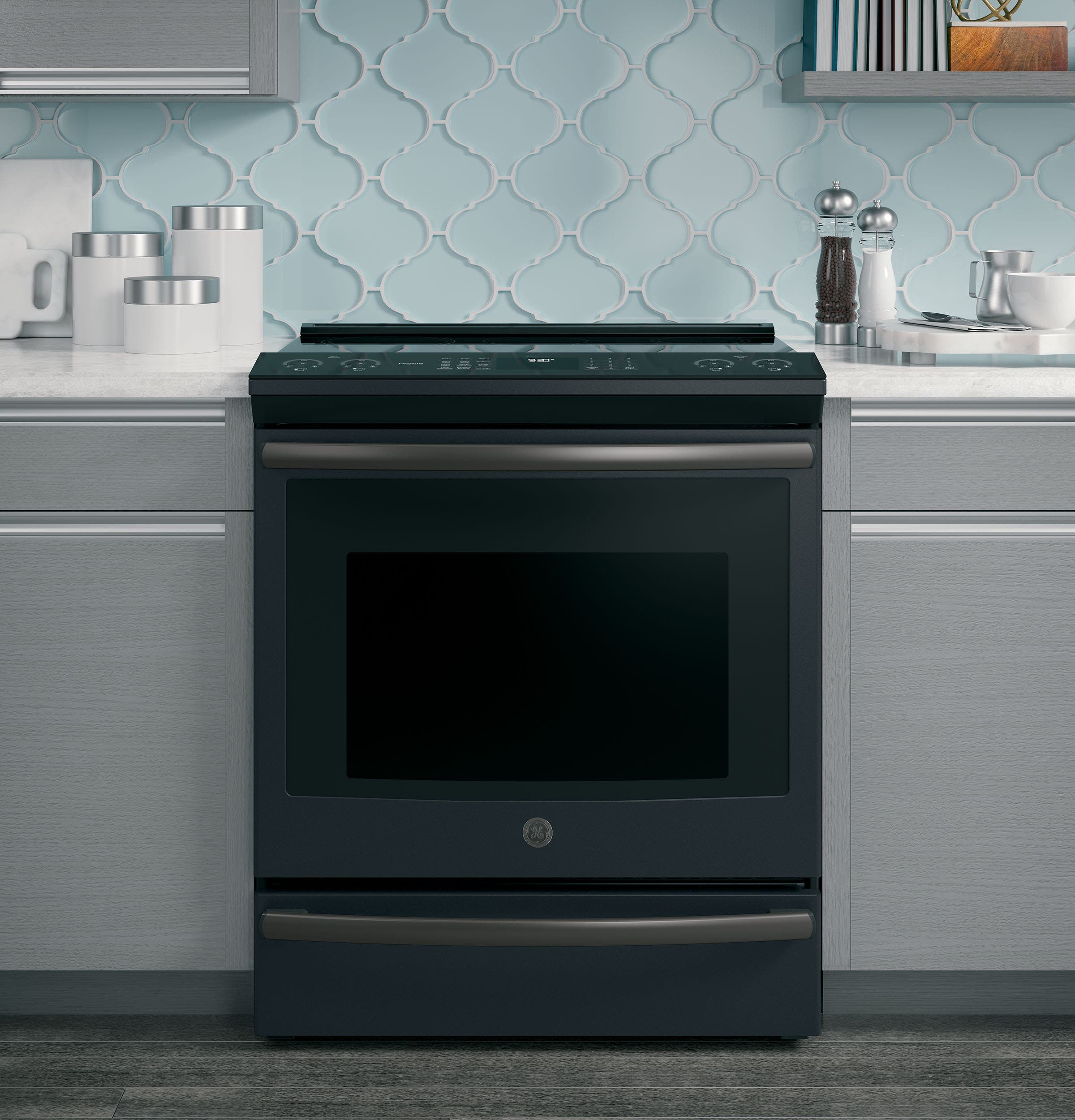 GE PHS930FLDS Black Slate