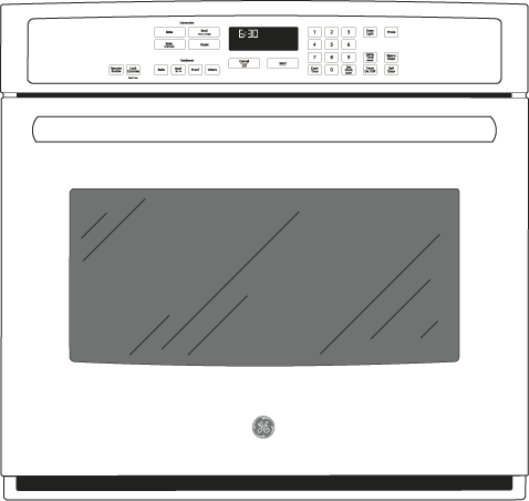 GE PK7000DFWW White