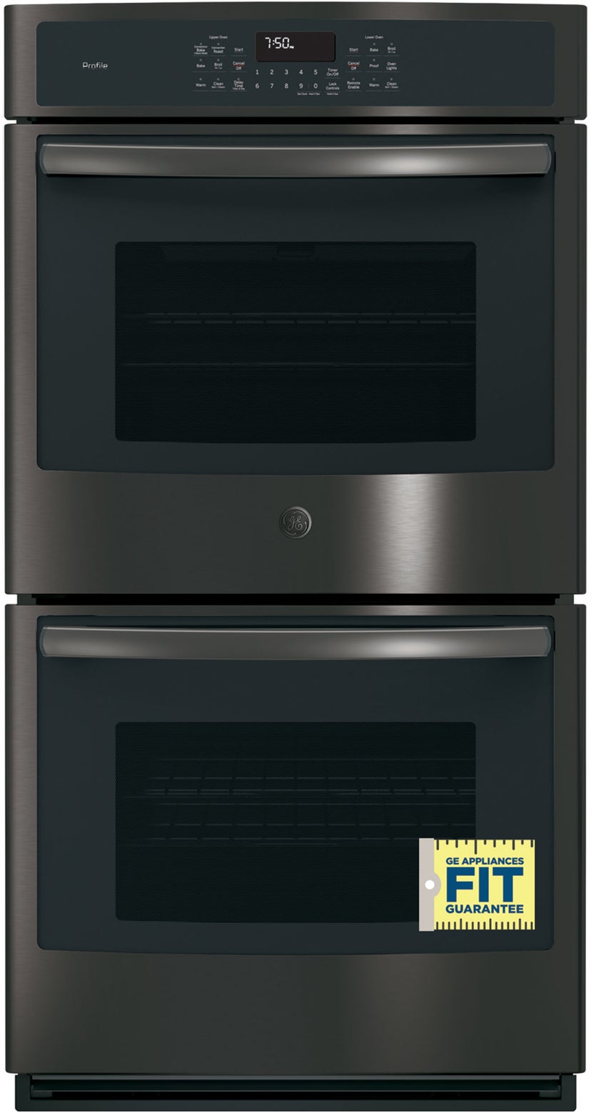 GE PK7500BLTS 27 Inch Smart Built-In Electric Double Wall Oven w...