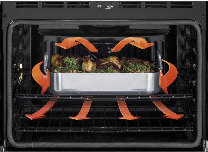GE PK7500BLTS 27 Inch Smart Built-In Electric Double Wall Oven w...