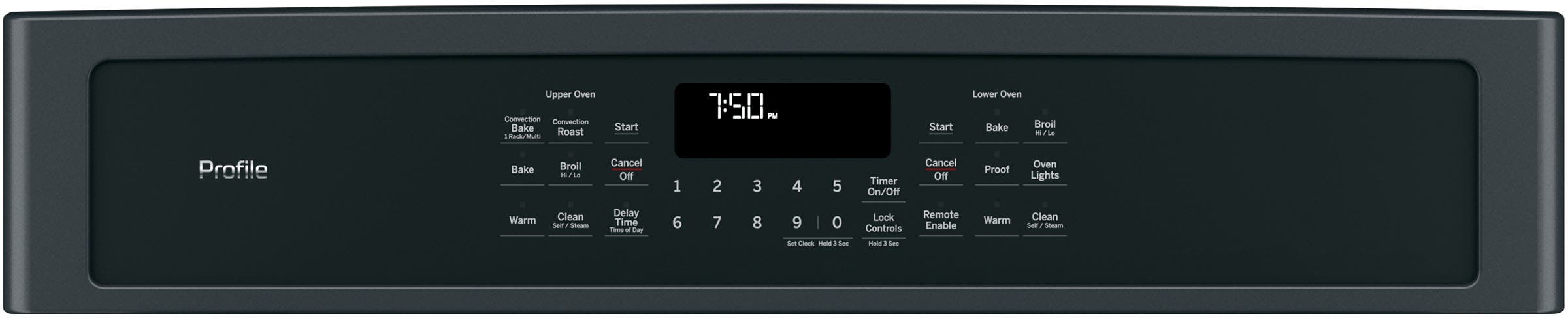 GE PK7500FMDS Black Slate