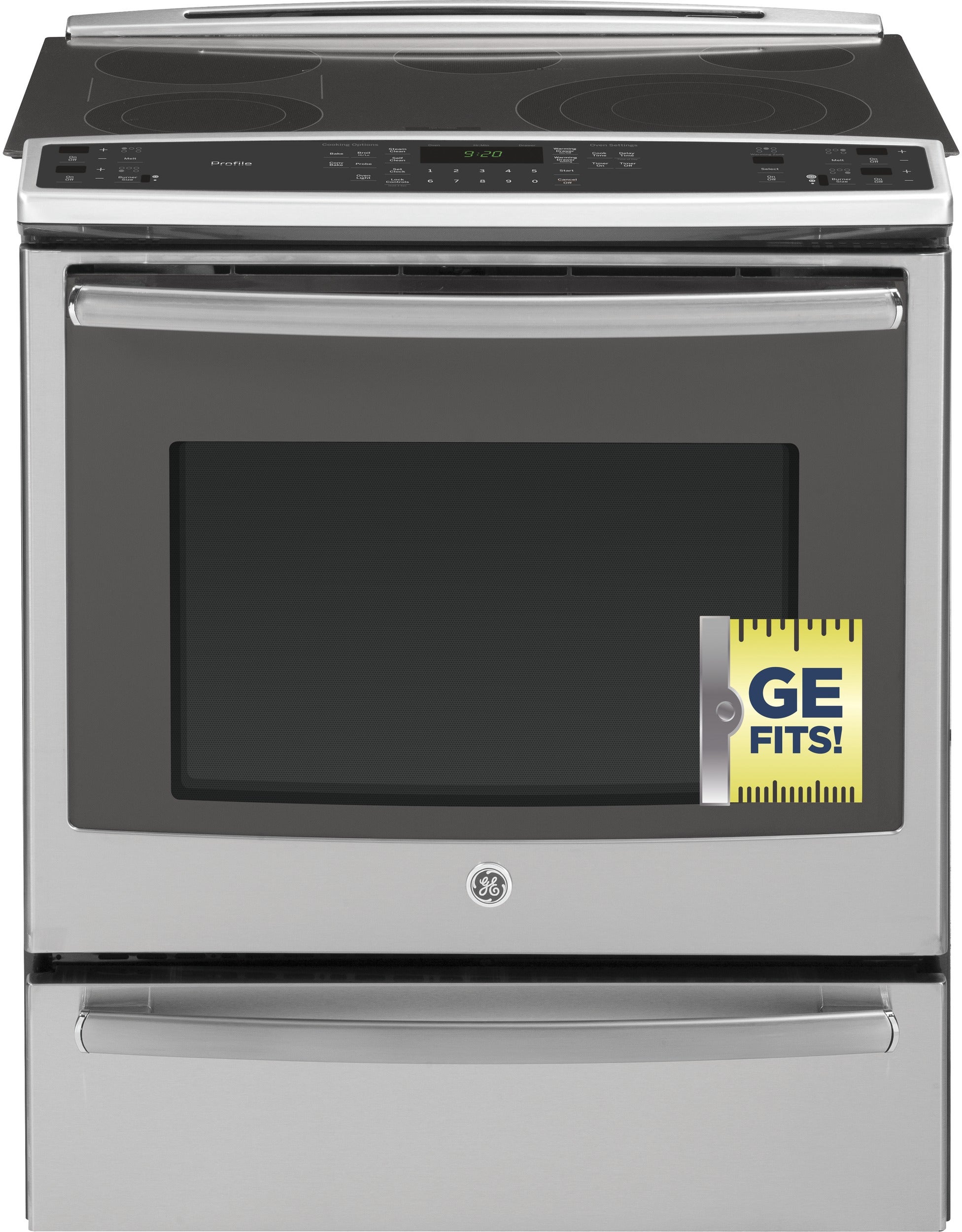 GE Profile 30 Inch Slide-in Electric Range - Thumbnail 5