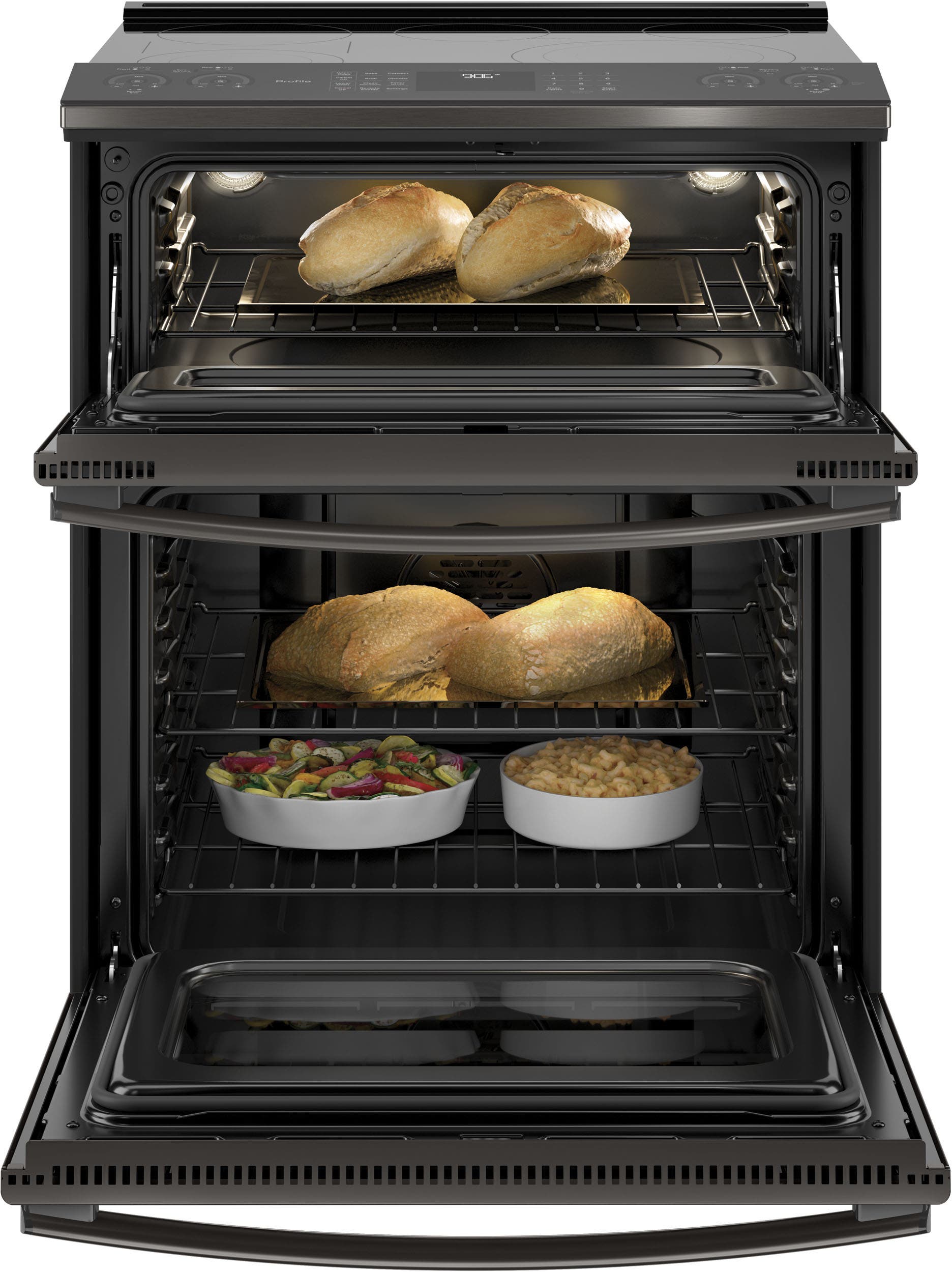 GE PS960BLTS Black Stainless