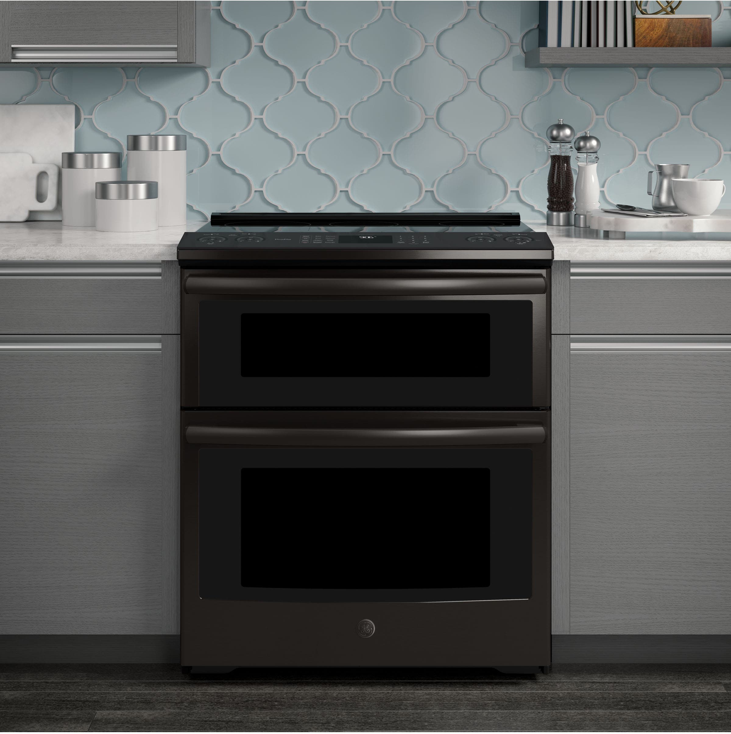 GE PS960BLTS Black Stainless