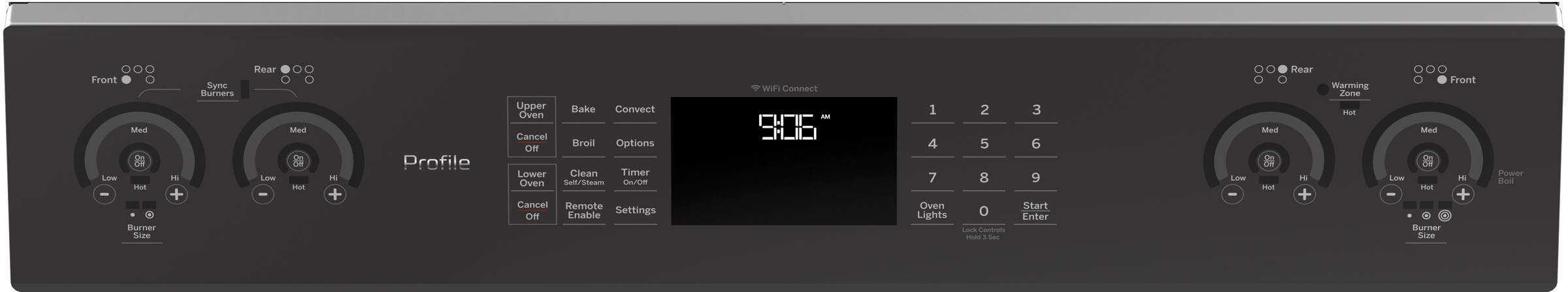 GE PS960SLSS Stainless Steel/Gray