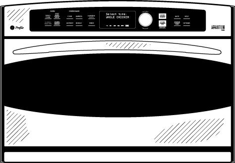 GE PSB1001NSS Stainless on Black