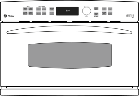 GE PSB1200NBB Black