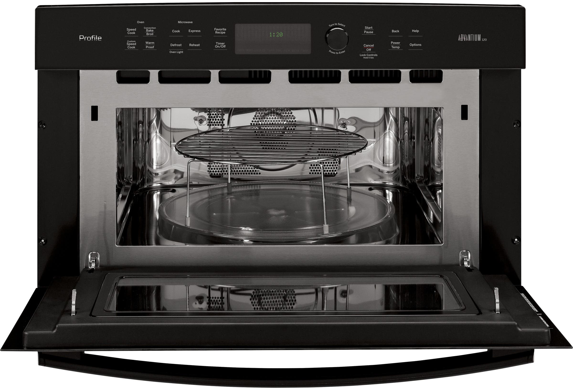 GE PSB9120DFBB Black