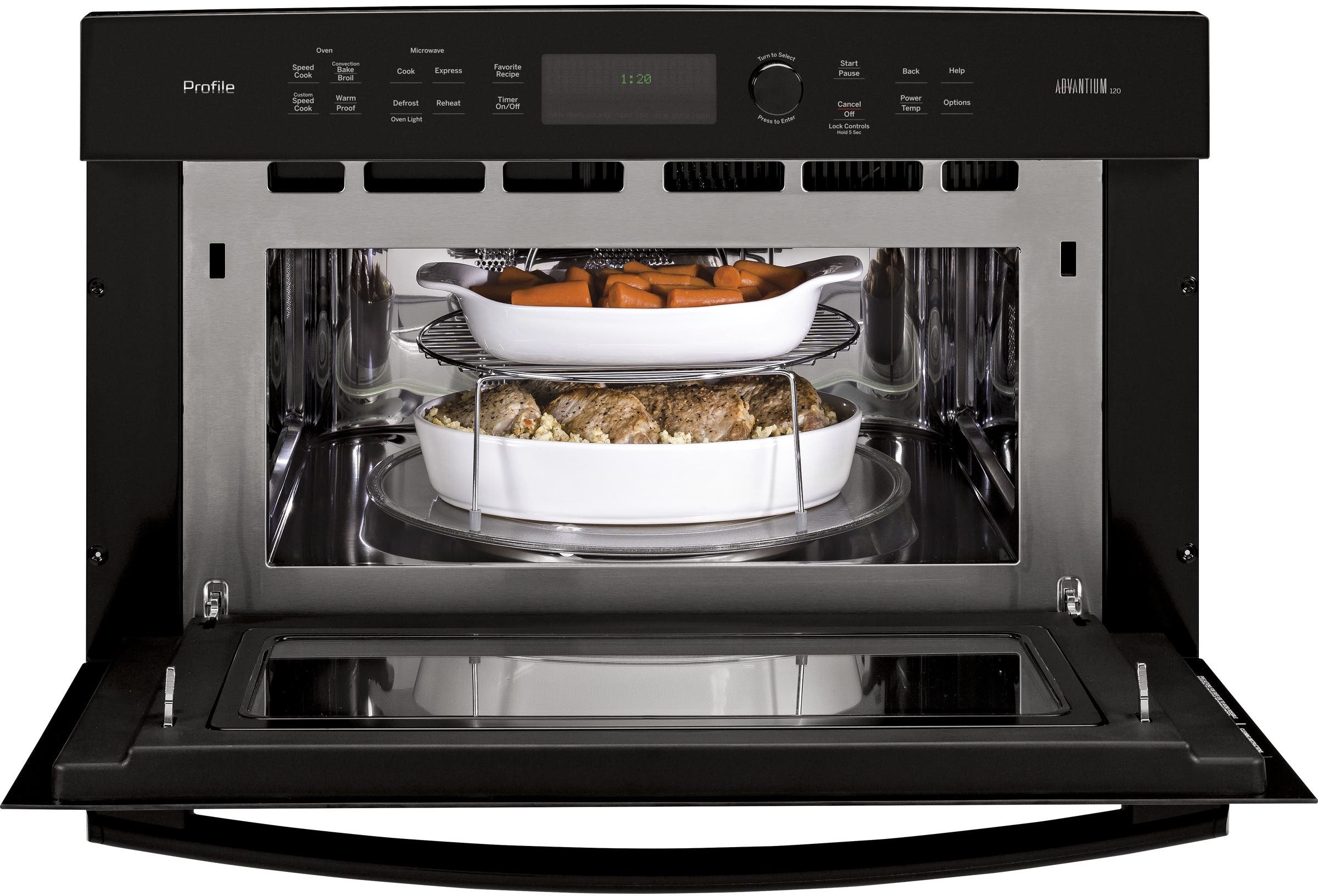 GE PSB9120DFBB Black