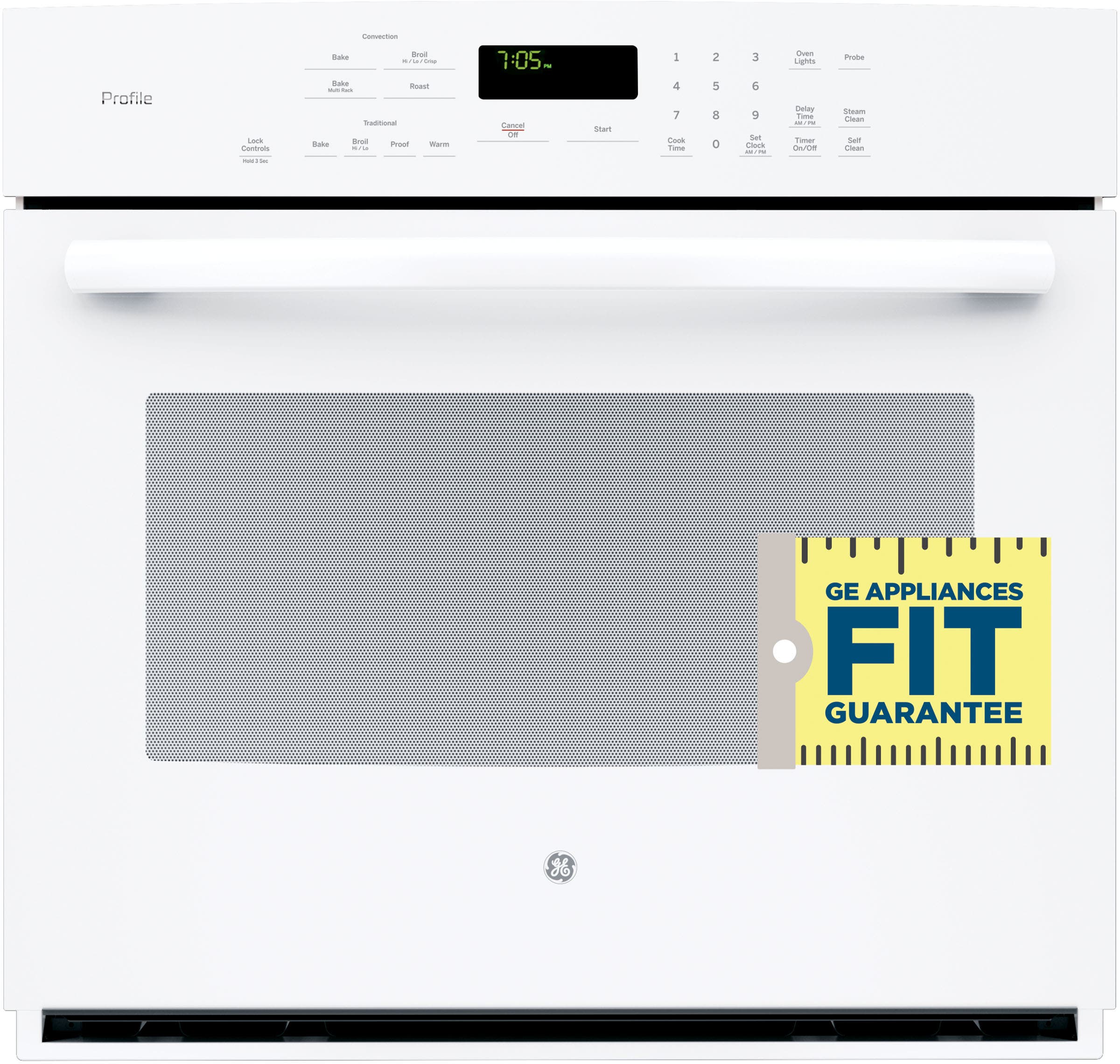 GE PT7050DFWW White