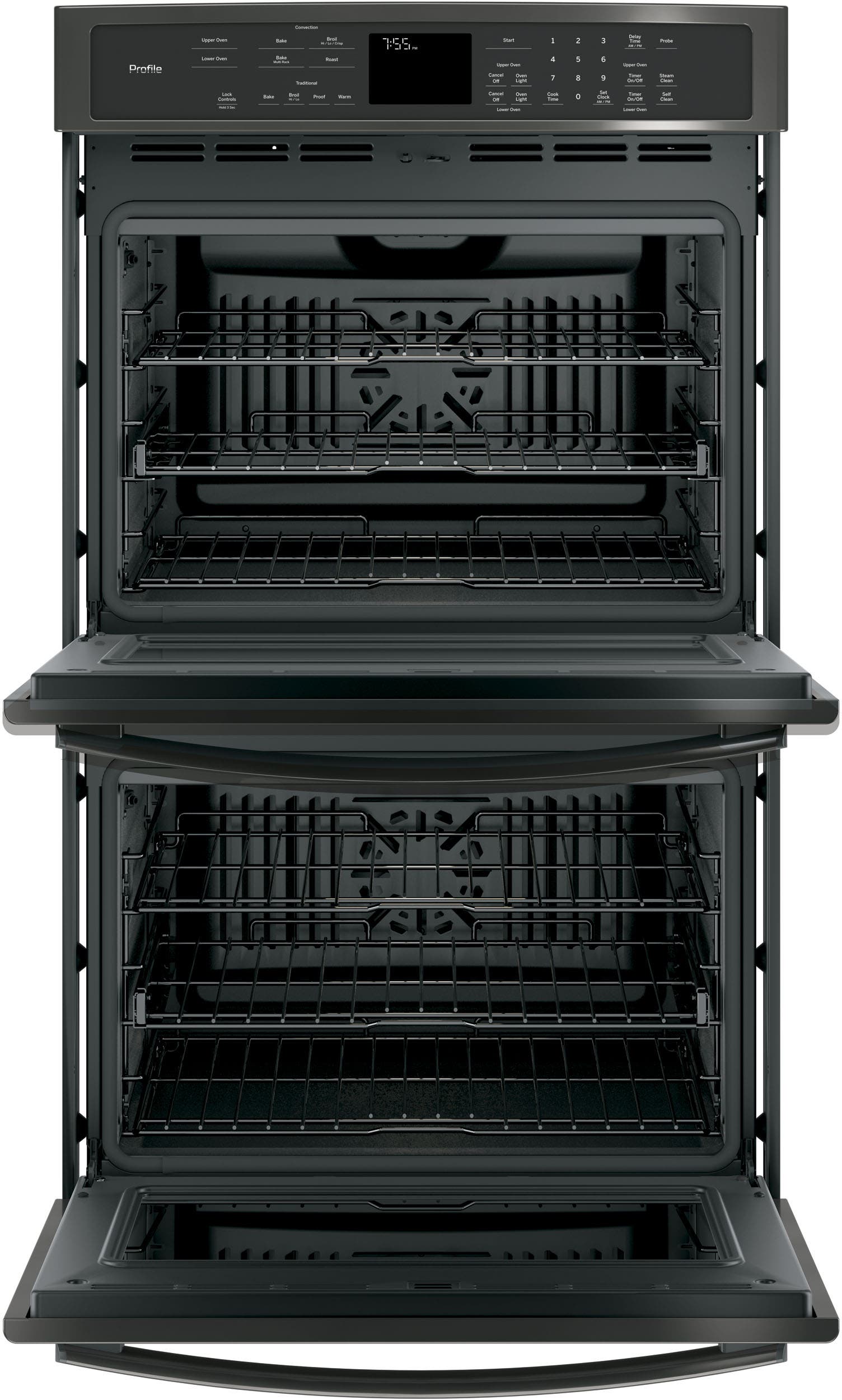 GE PT7550BLTS Black Stainless
