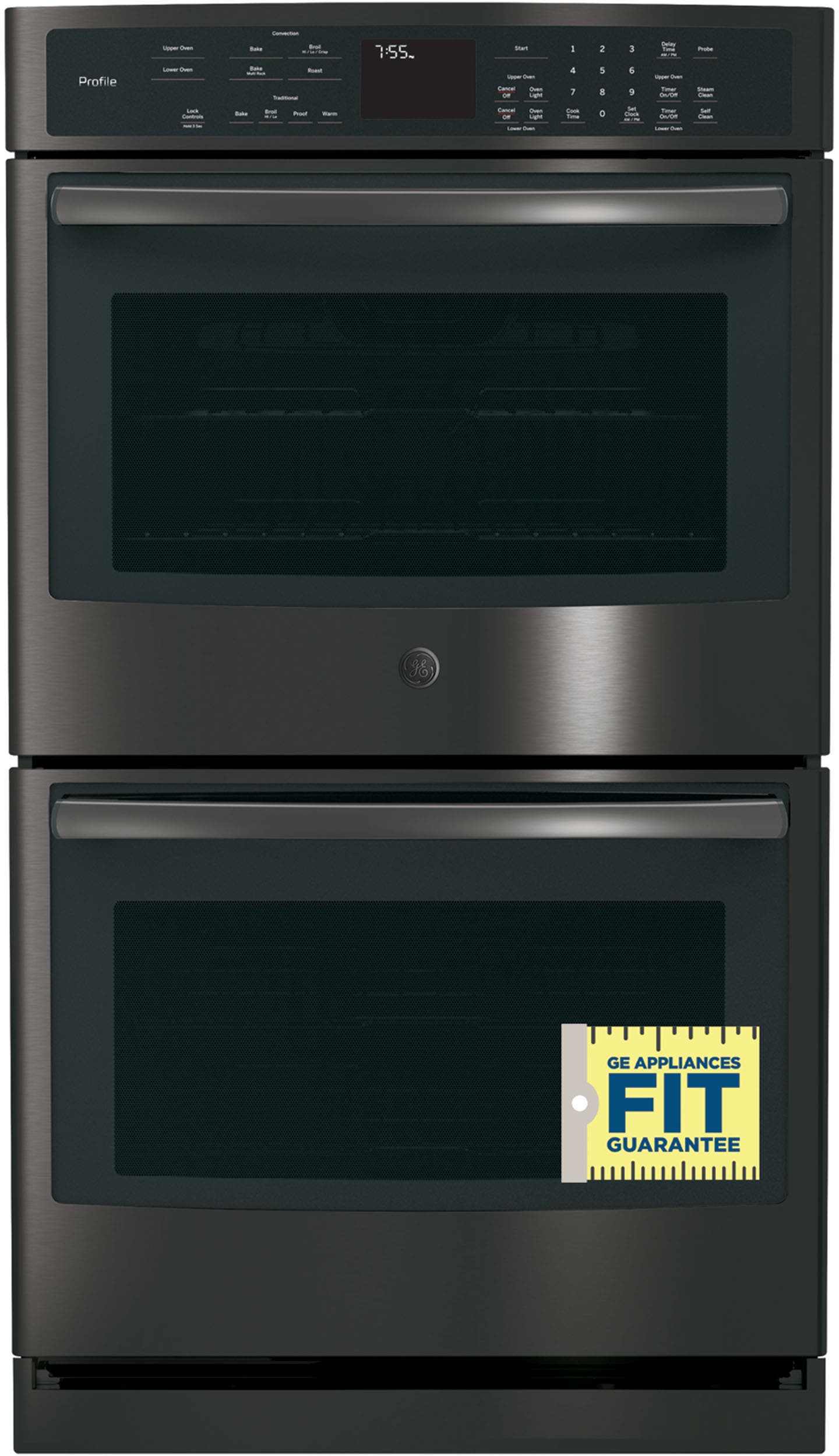 GE PT7550BLTS Black Stainless