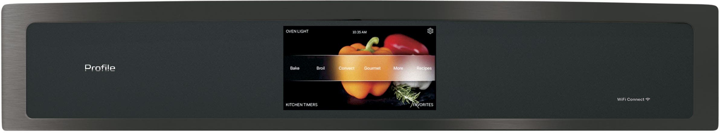 GE PT9051BLTS Black Stainless Steel