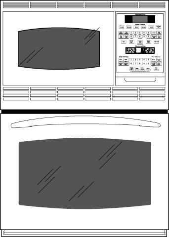 GE PT970DRWW 30" Combination Double Electric Wall Oven with 4.4...