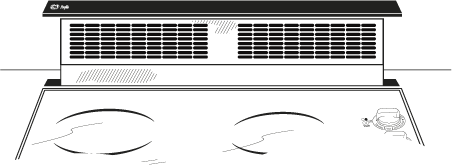 GE PVB94DTBB 30" Downdraft Ventilation System with 390 CFM Inte...