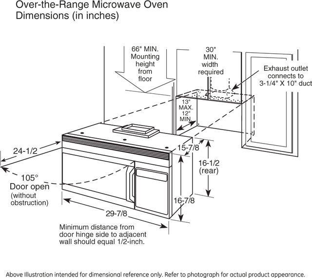 GE PVM1970SRSS 1.9 cu. ft. Over-the-Range Microwave Oven with 4-S...