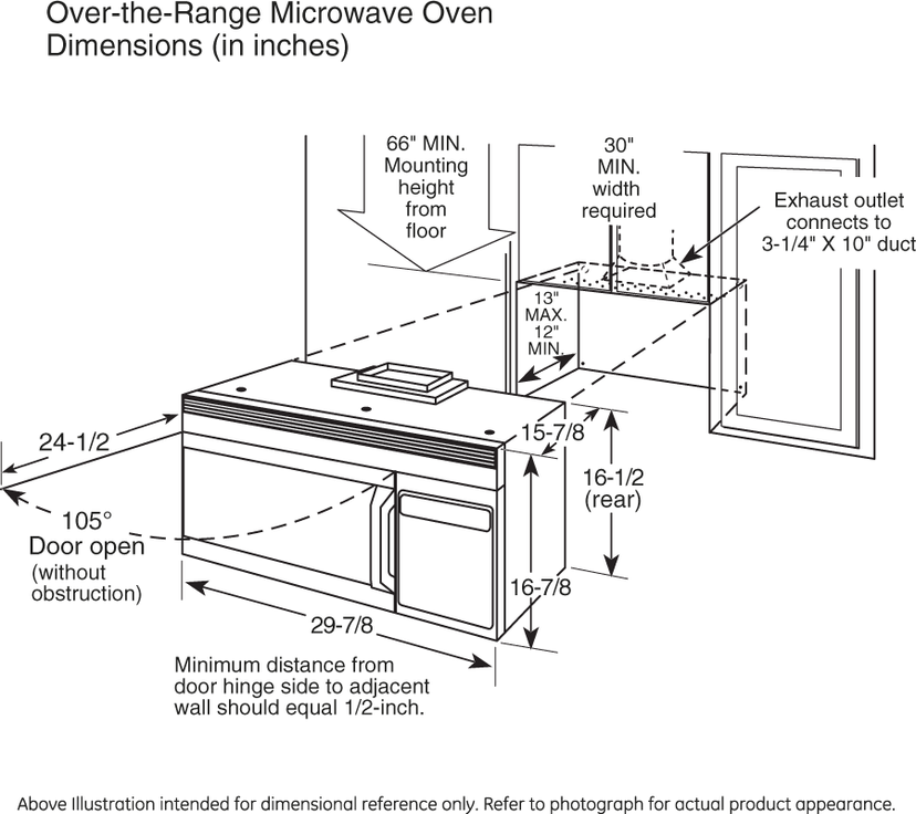 GE PVM1970SRSS 1.9 cu. ft. Over-the-Range Microwave Oven with 4-S...