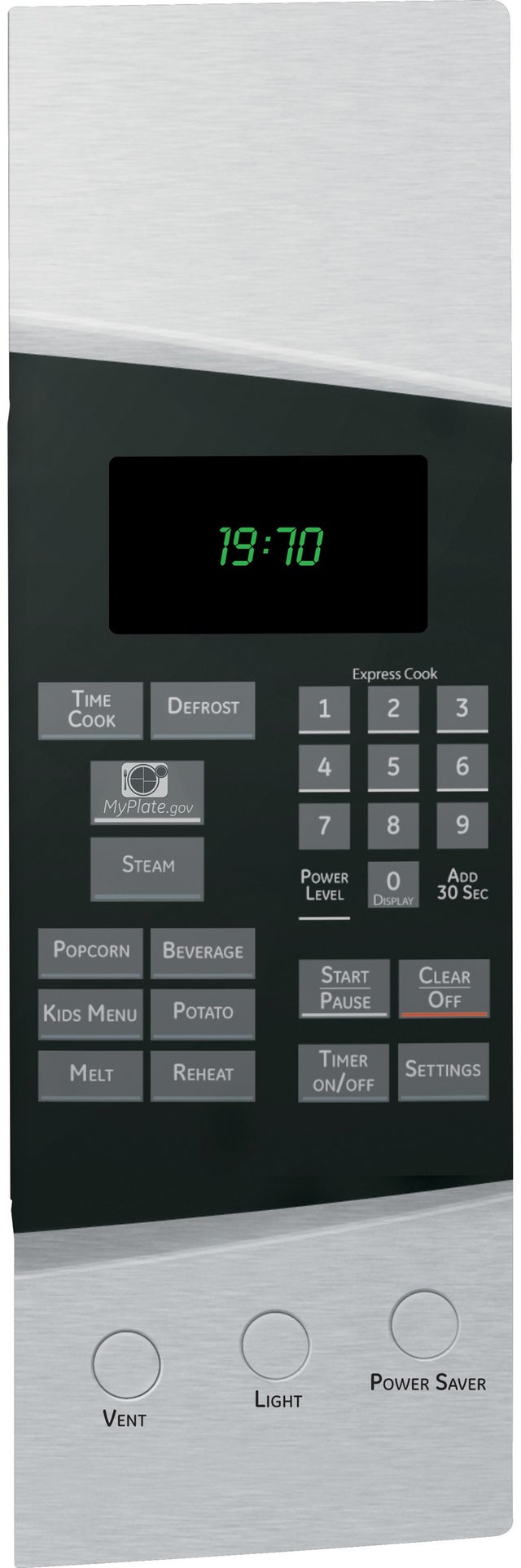 GE PVM1970SRSS 1.9 cu. ft. Over-the-Range Microwave Oven with 4-S...