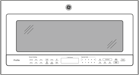 GE PVM9005DJWW 30 Inch 2.1 cu. ft. Over-the-Range Microwave Oven ...