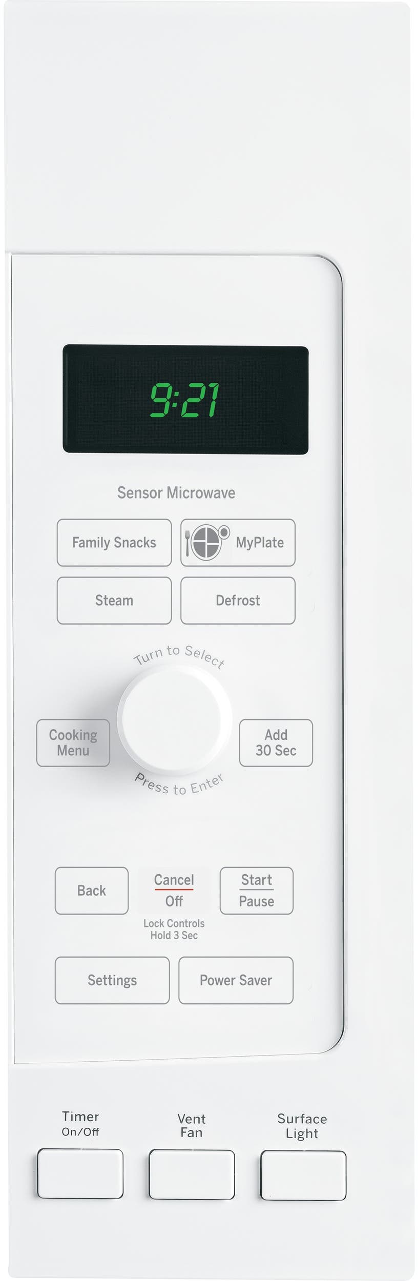 GE PVM9215DFWW White