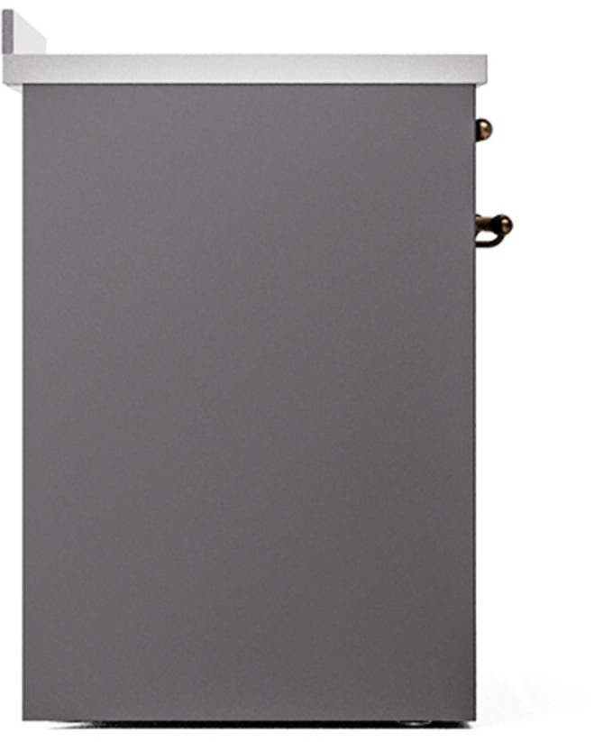 Ilve UNI304QNMPMGB Graphite Matte With Bronze Knobs