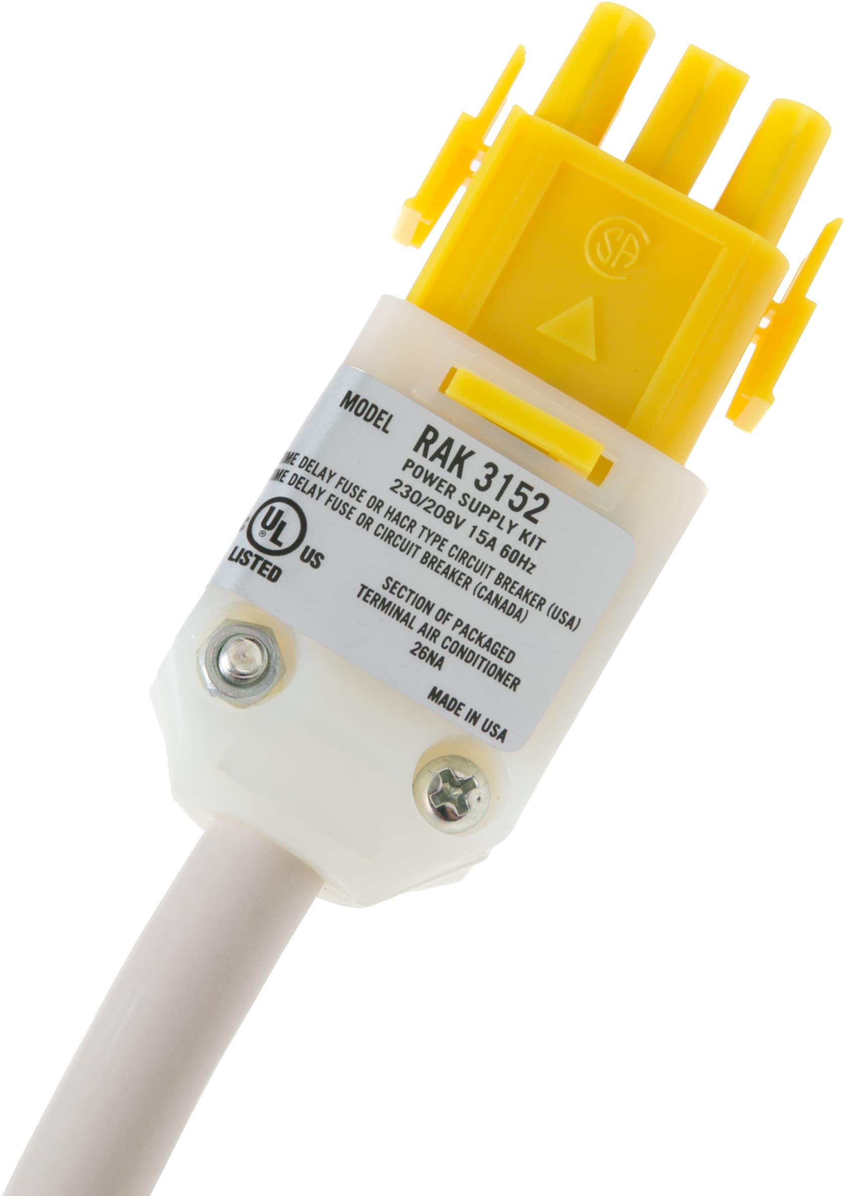 GE RAK3152 230/208 Volt Line Cord Connection Kit