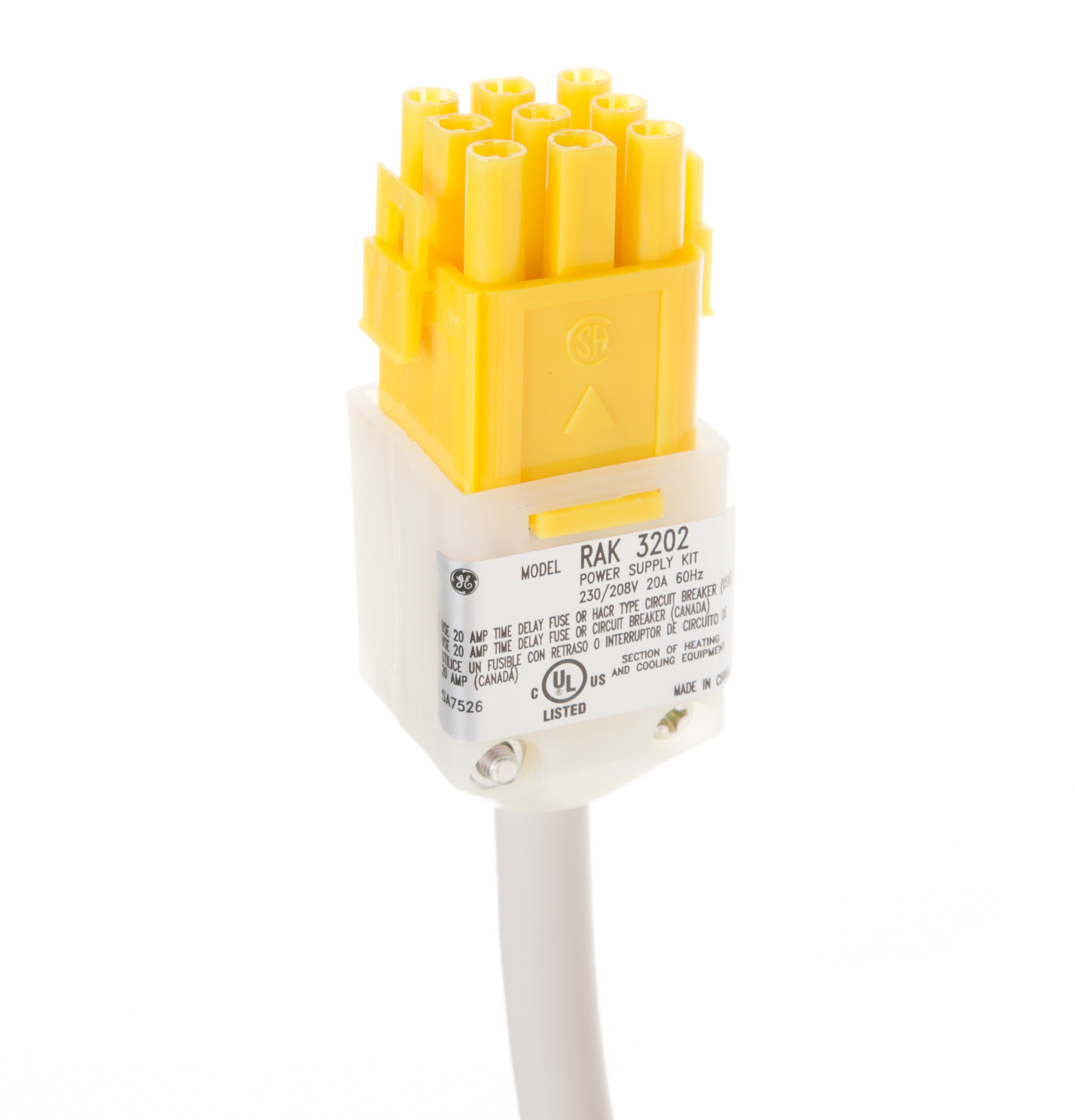 GE RAK3202 230/208 Volt Line Cord Connection Kit