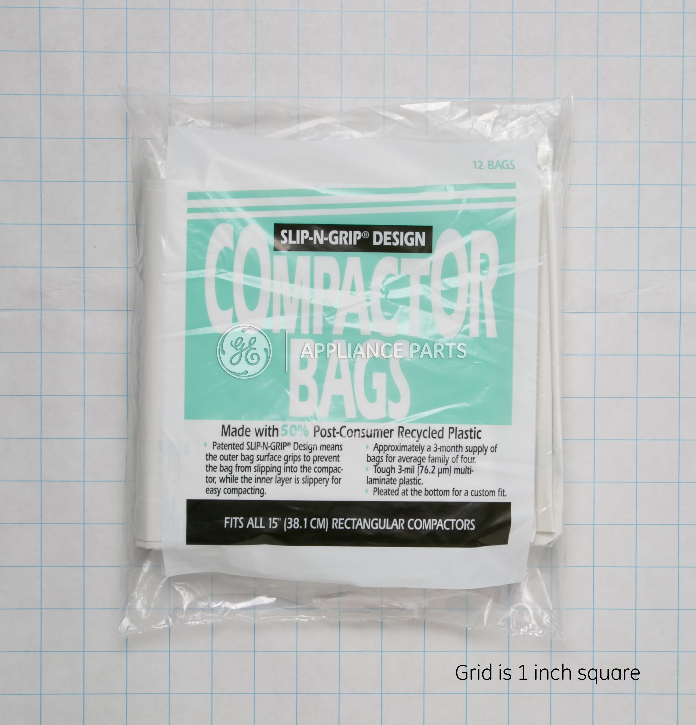 GE WC60X5017 12 Heavy Duty Square Trash