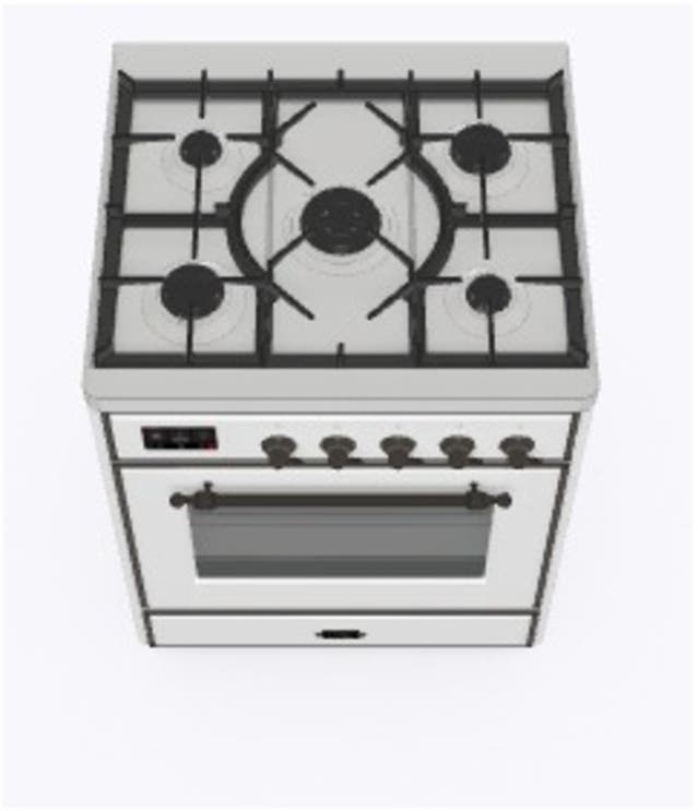Ilve UM30DNE3RAB Ral Custom Color With Bronze Knobs