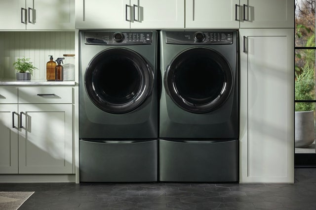 Electrolux ELFE7738AA 27 Inch Front Load Electric Dryer Freestanding: Al...