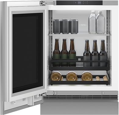 Fisher Paykel RS2435SBLT1 Integrated Series 24 Inch Built-In Beverage Center...