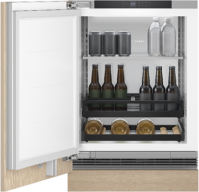 Fisher Paykel RS2435SBL1 Integrated Series 24 Inch Built-In Beverage Center...