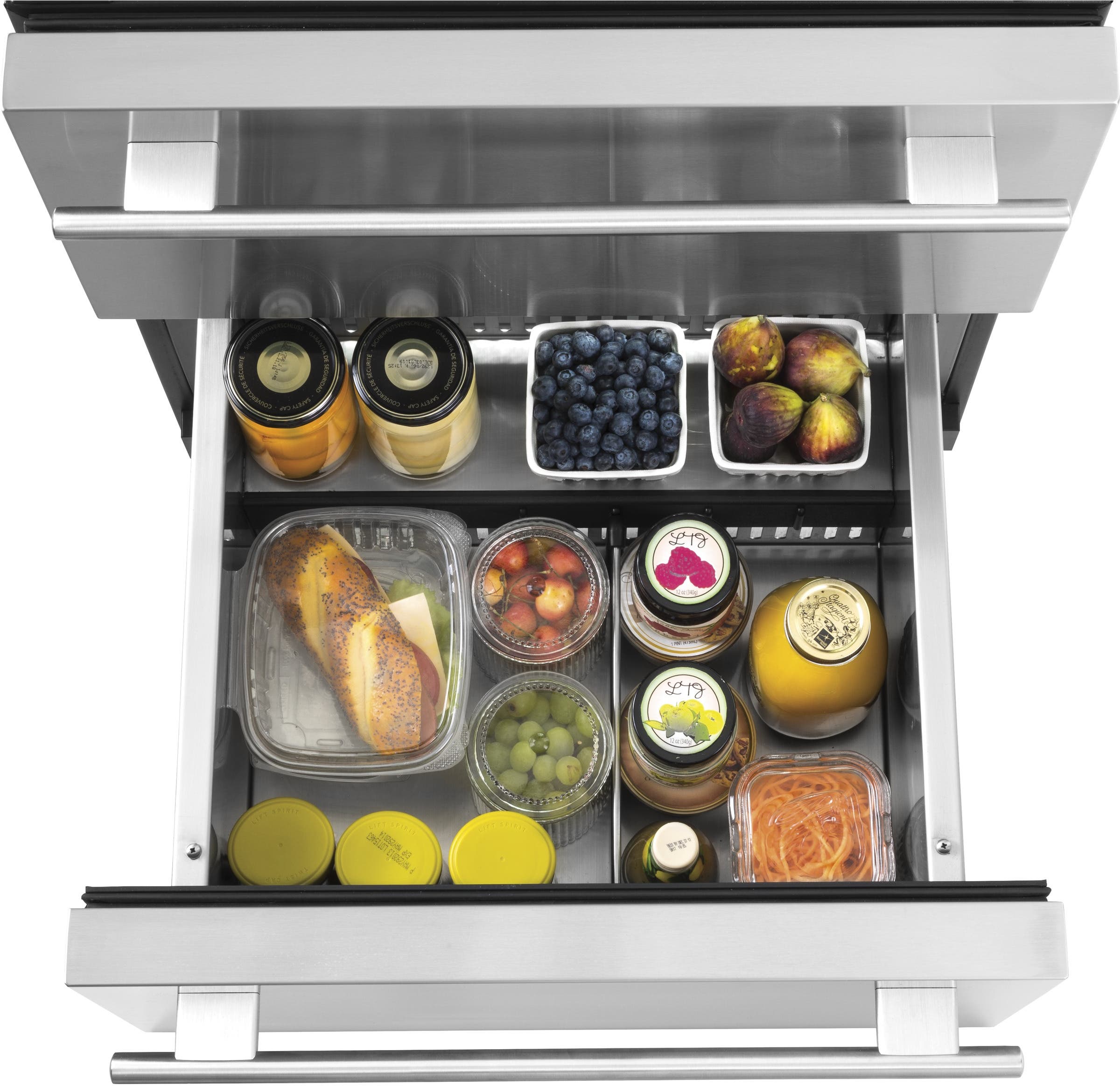Haier DD410RS 24 Inch Built-In Dual Refrigerator Drawers