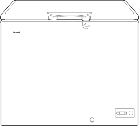 Hotpoint HCM9DMWW White, 9.4 Cu. Ft.