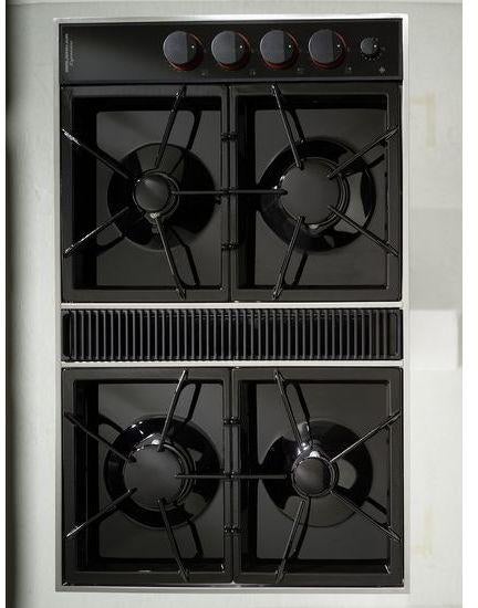 Jenn Air CVGX2423B 34" Double Gas Downdraft Cooktop with Sealed Burne...