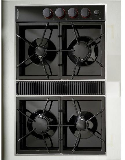 Jenn Air CVGX2423B 34" Double Gas Downdraft Cooktop with Sealed Burne...