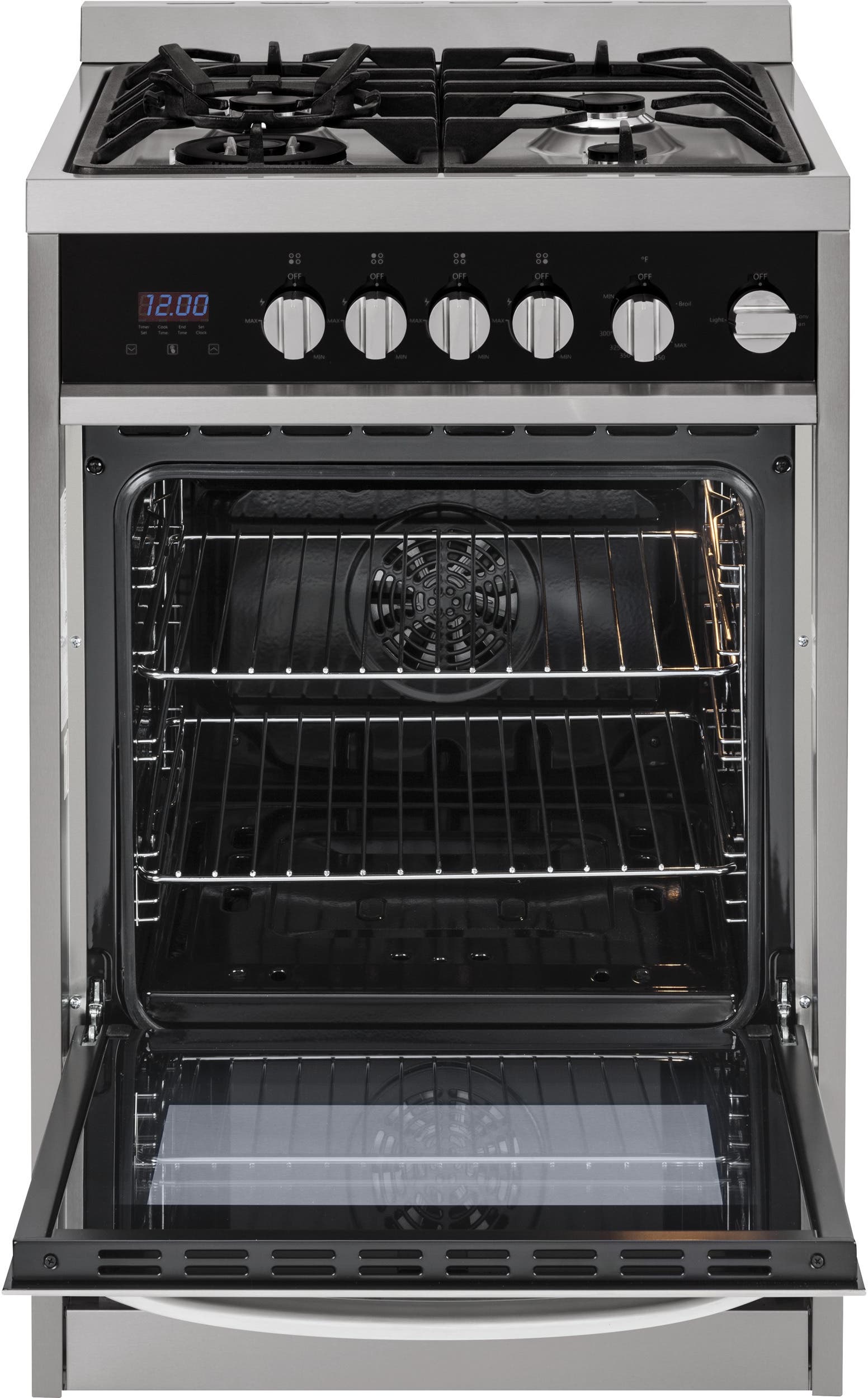 Haier HCR2250AGS Stainless Steel, Natural Gas