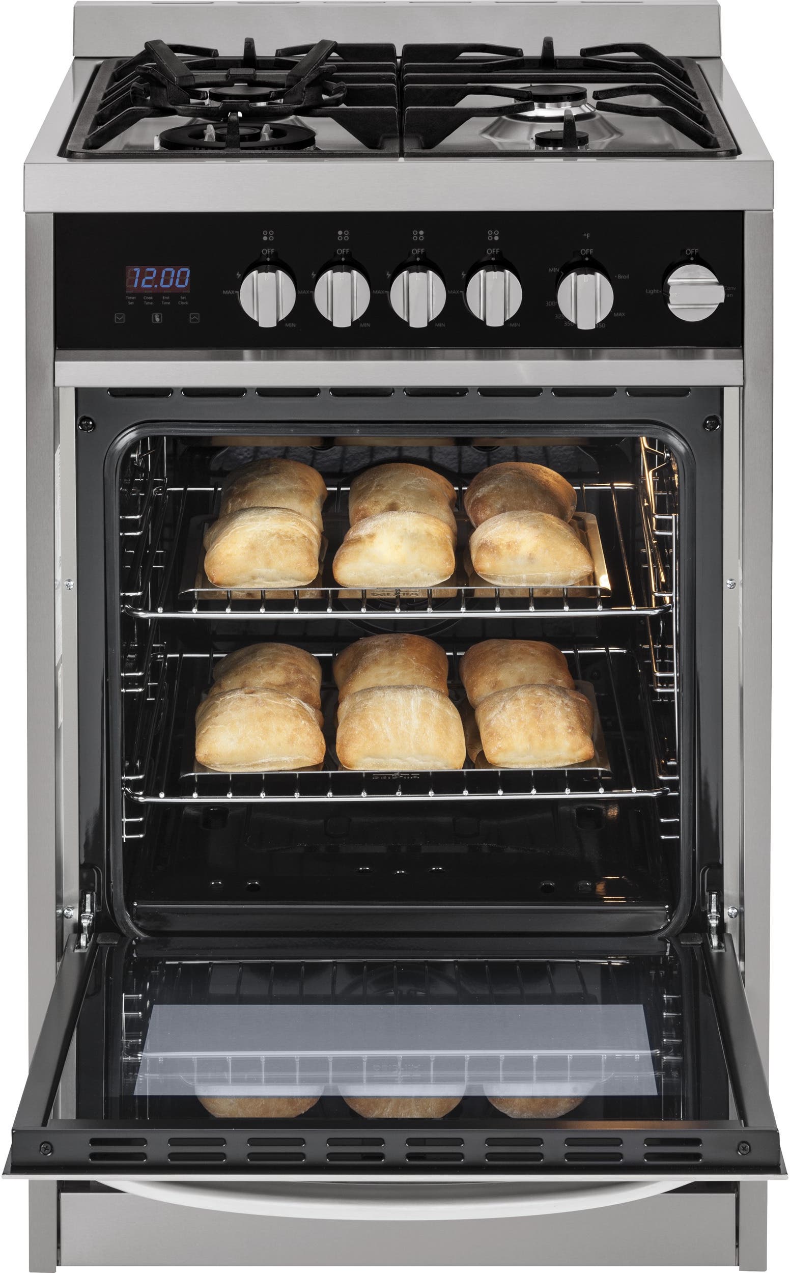 Haier HCR2250AGS Stainless Steel, Natural Gas