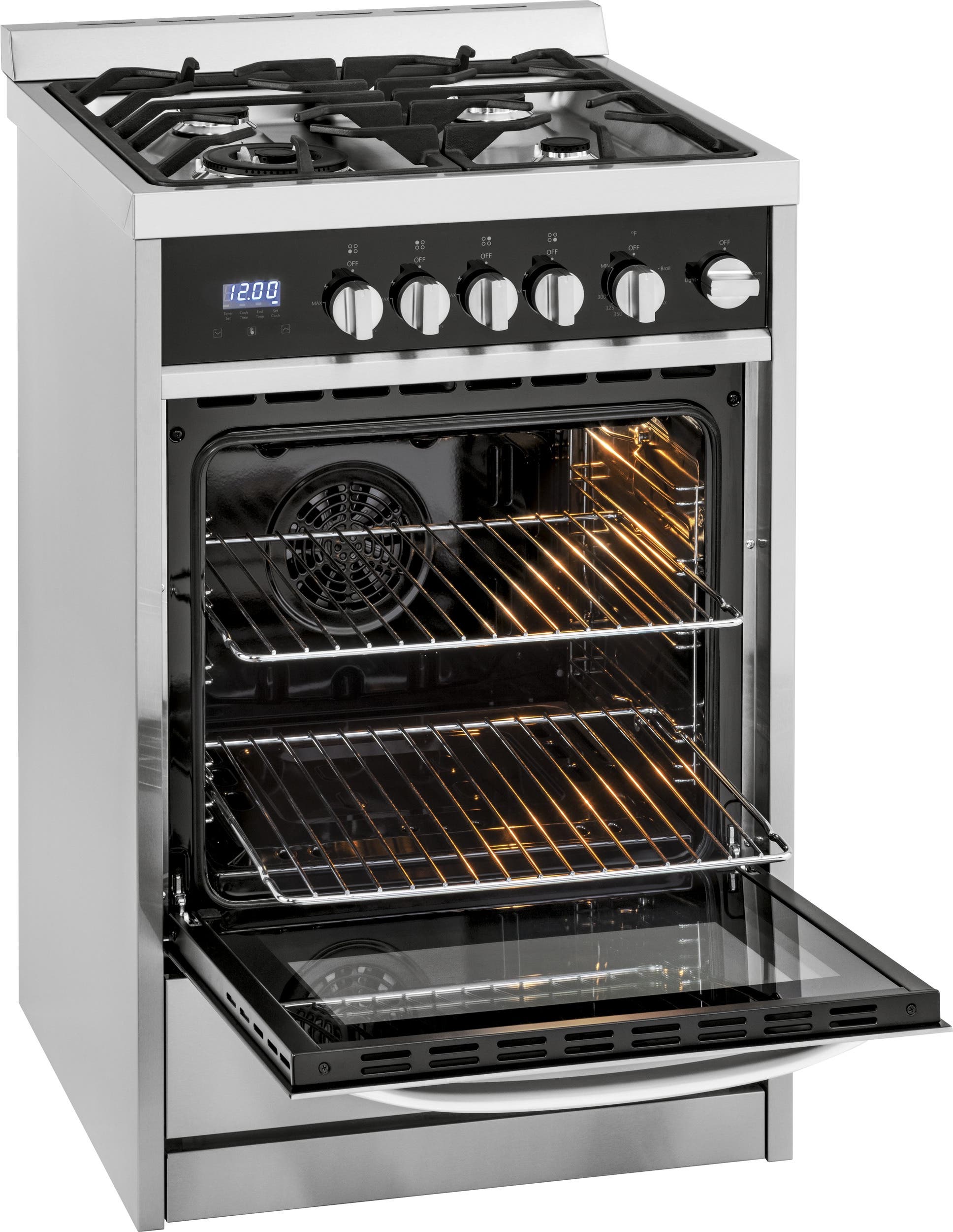 Haier HCR2250AGS Stainless Steel, Natural Gas